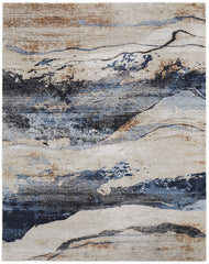 The Rug Corner Feizy Sonora Modern Abstract - Tan/Blue/Gray