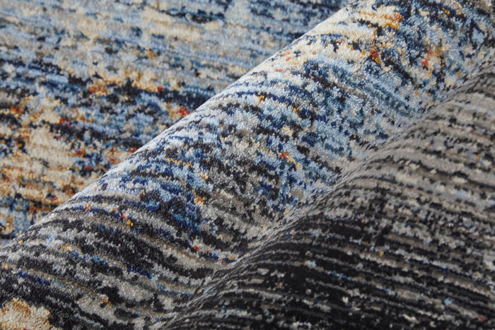 The Rug Corner Feizy Sonora Modern Abstract - Tan/Blue/Gray