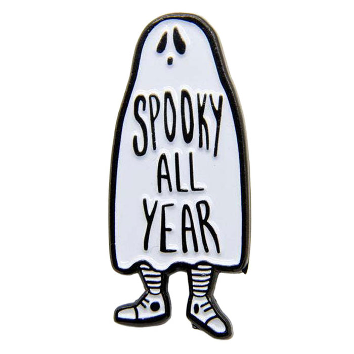 Spooky All Year Ghost Pin
