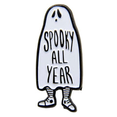 Spooky All Year Ghost Pin