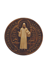 St. Benedict Crucifix in Cold Cast Bronze 11"