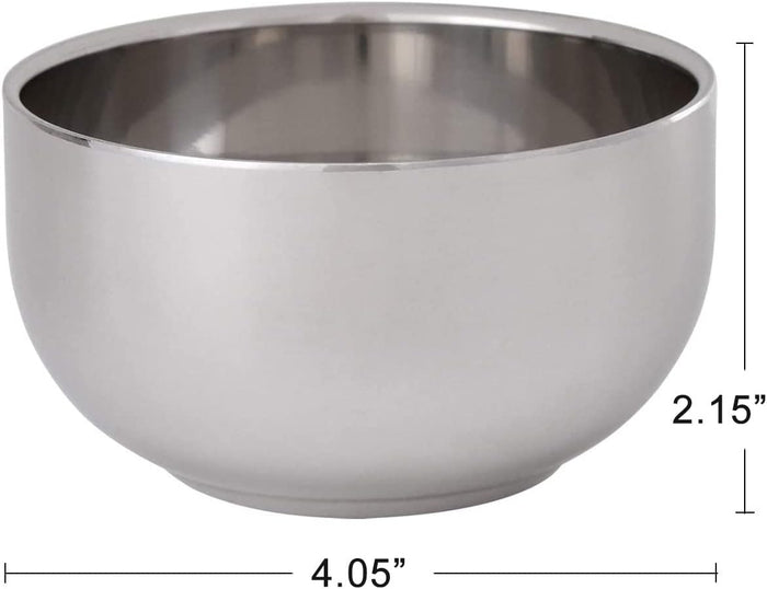 Stainless Steel Shave Mug