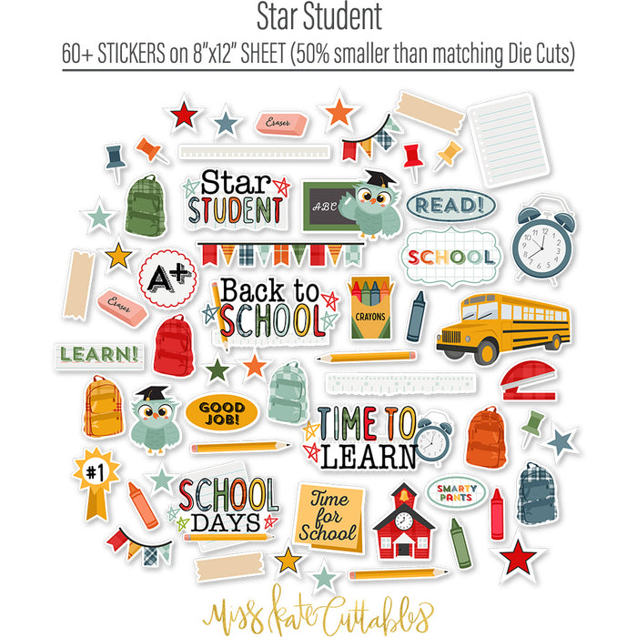 Star Student - Paper & Sticker Kit