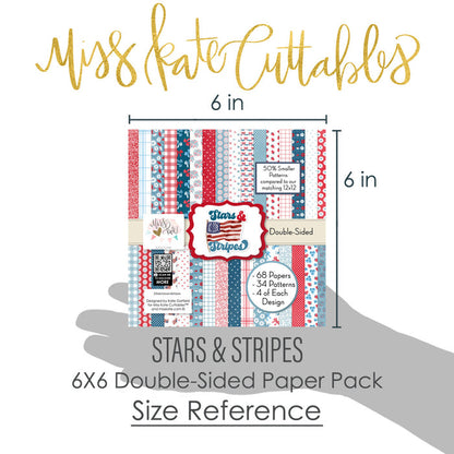 Stars & Stripes - 6x6 Paper Pack