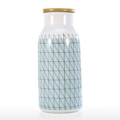 Stylish Milk Water Bottle Mug with Wooden Lid: Quench Your Thirst in Style