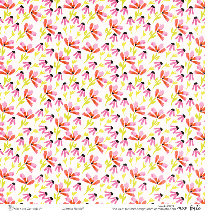 Summer Florals - Paper Pack