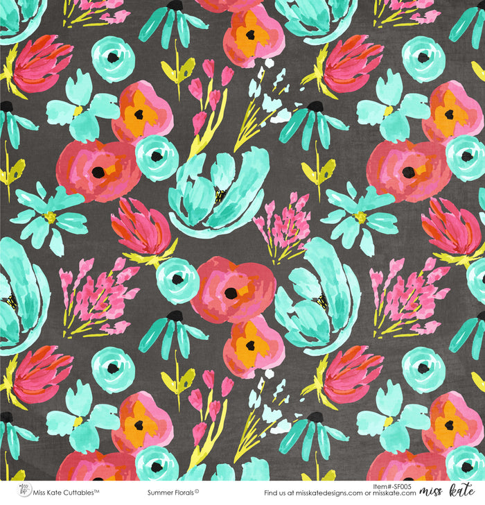 Summer Florals - Paper Pack