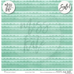Summer Vibes - Paper & Sticker Kit 12X12 (Ds)
