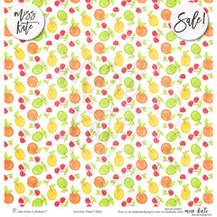 Summer Vibes - Paper & Sticker Kit 12X12 (Ds)