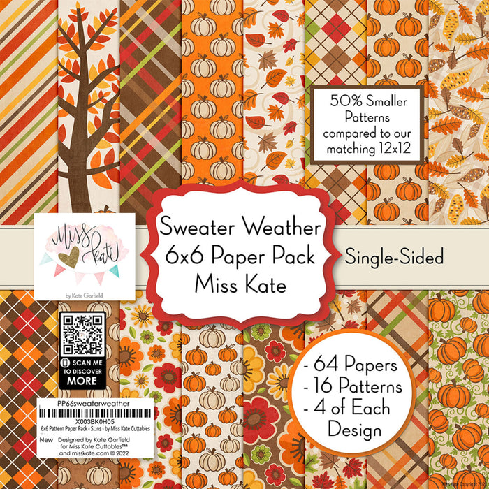 Sweater Weather - 6X6 Paper Pack (Ss)