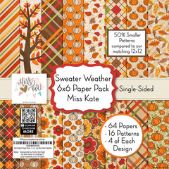 Sweater Weather - 6X6 Paper Pack (Ss)