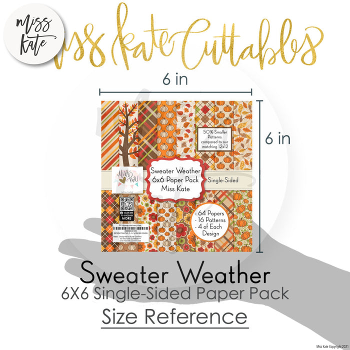 Sweater Weather - 6X6 Paper Pack (Ss)