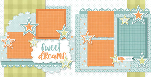 Sweet Dreams-Blue - Page Kit