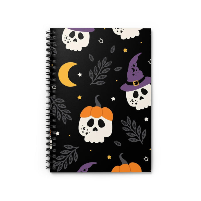Sweet Skulls Spiral Lined Notebook