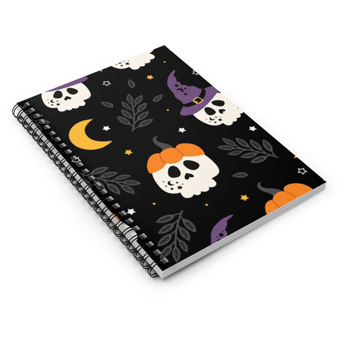 Sweet Skulls Spiral Lined Notebook
