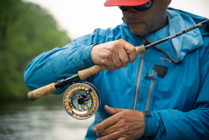 TFO BVK SD fly reel - detail view