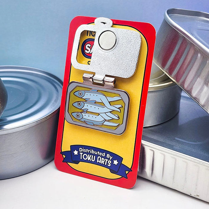 Tightly Packed Sardines Pin