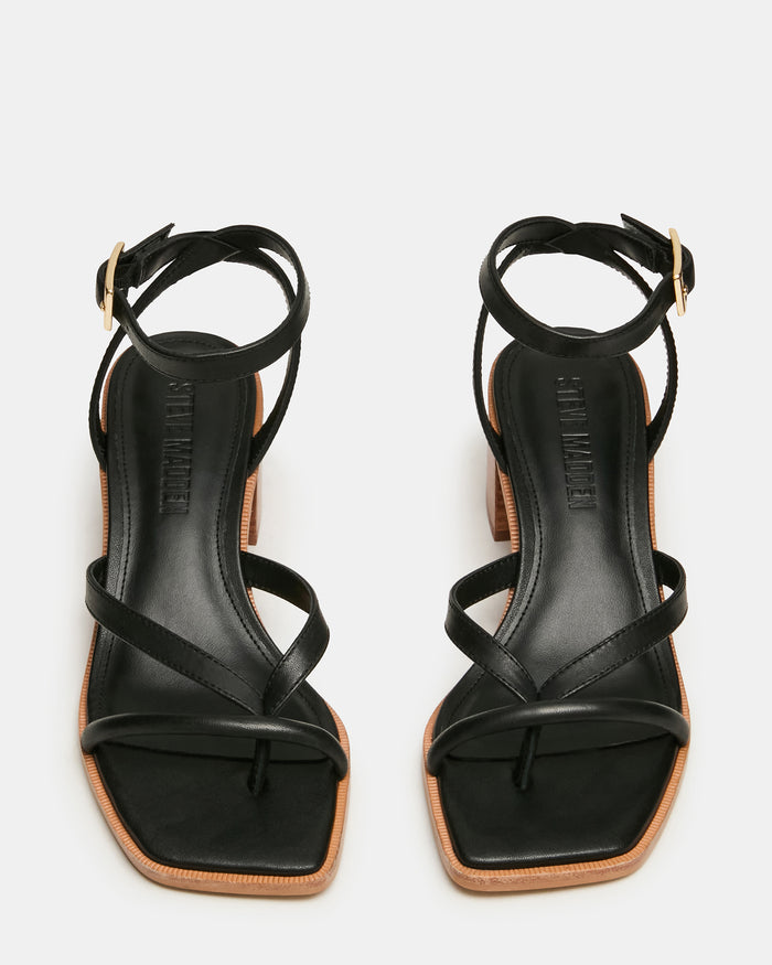 TILLY BLACK LEATHER
