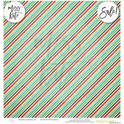 Travel The World - Paper Pack 12X12 (Ss)
