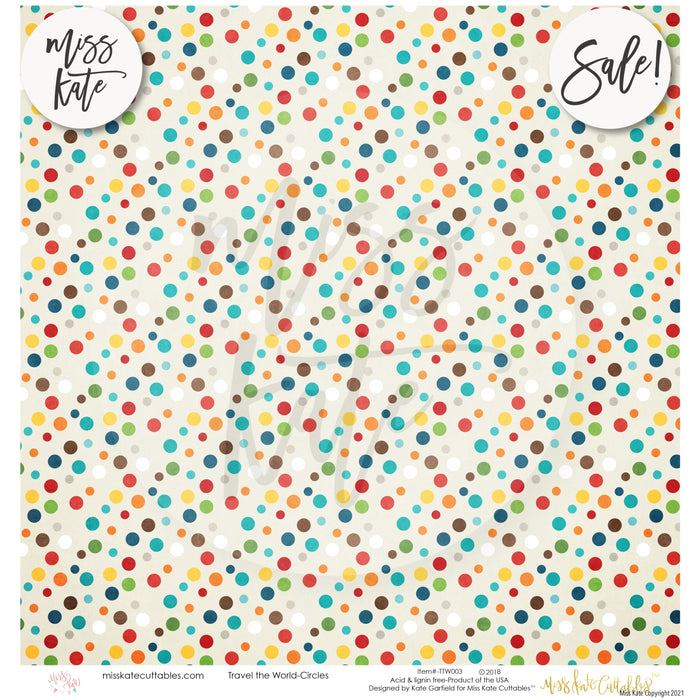 Travel The World - Paper Pack 12X12 (Ss)