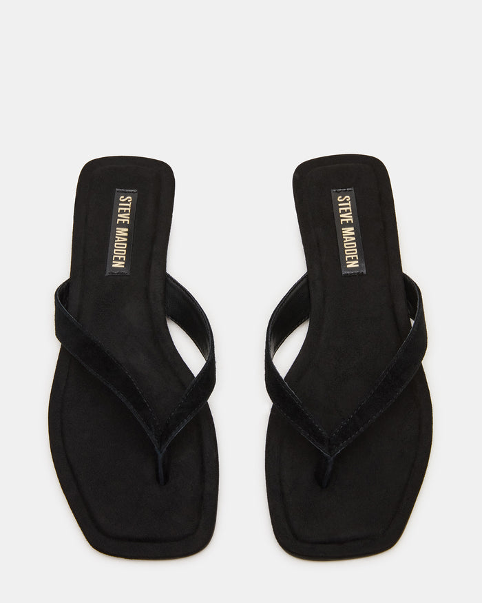 TRELLA BLACK SUEDE
