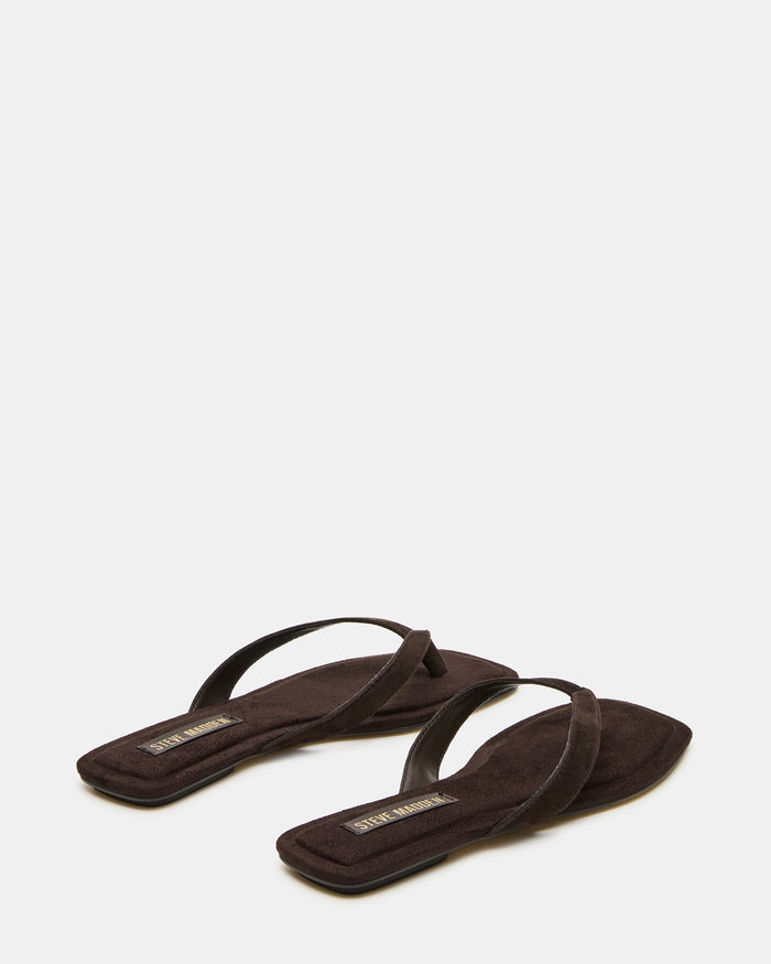 TRELLA BROWN SUEDE