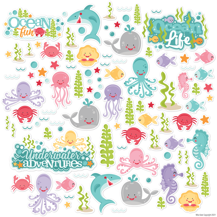 Underwater Adventures - Die Cuts 60+