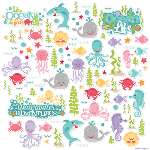 Underwater Adventures - Die Cuts 60+