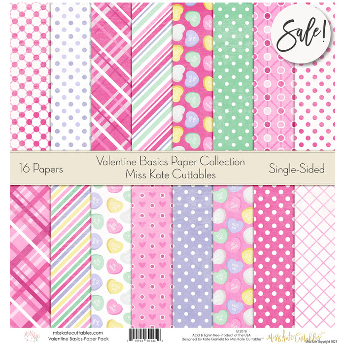 Valentine Basics - Paper Pack 12X12 (Ss)
