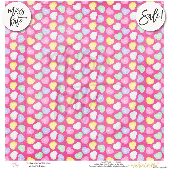 Valentine Basics - Paper Pack 12X12 (Ss)