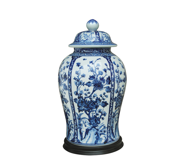 Vintage Ginger Jar with Base