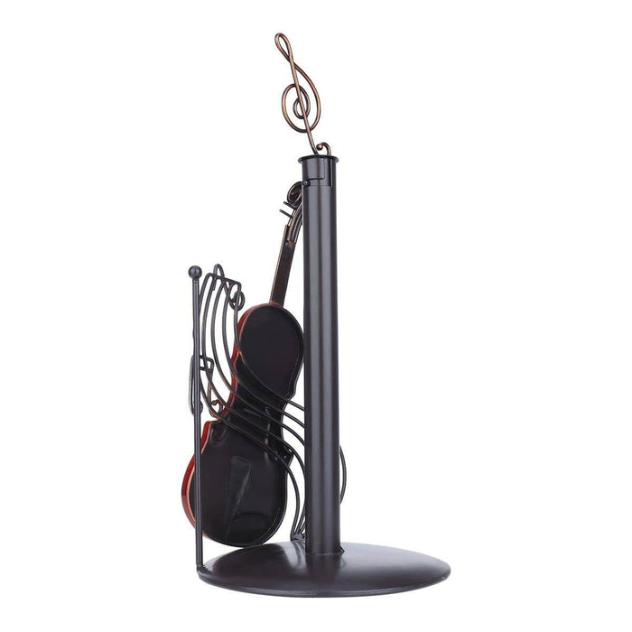Violin Kitchen Paper Towel Holder Stand - Unique & Stylish Kitchen Accessory