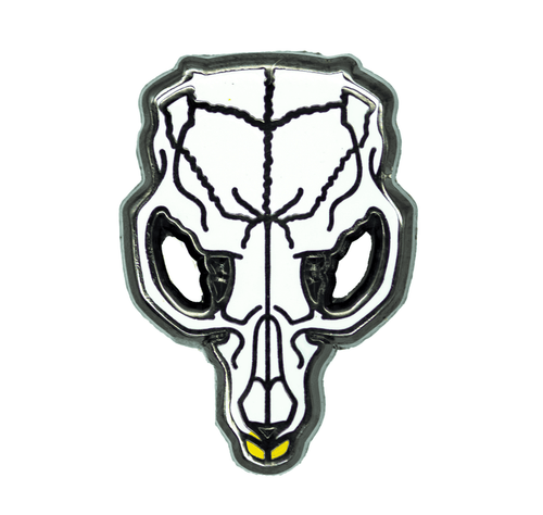 Vole Skull Enamel Pin