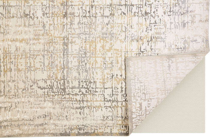 The Rug Corner Feizy Waldor Modern Abstract - Ivory/Gray
