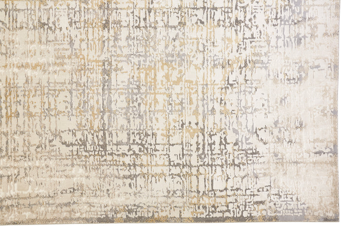 The Rug Corner Feizy Waldor Modern Abstract - Ivory/Gray