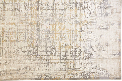 The Rug Corner Feizy Waldor Modern Abstract - Ivory/Gray