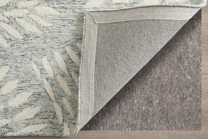The Rug Corner Feizy Wallace Modern Floral & Botanical - Gray/Ivory  Wallace Modern Floral & Botanical - Gray/Ivory