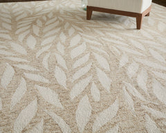 The Rug Corner Feizy Wallace Modern Floral & Botanical - Tan/Ivory