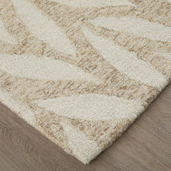 The Rug Corner Feizy Wallace Modern Floral & Botanical - Tan/Ivory