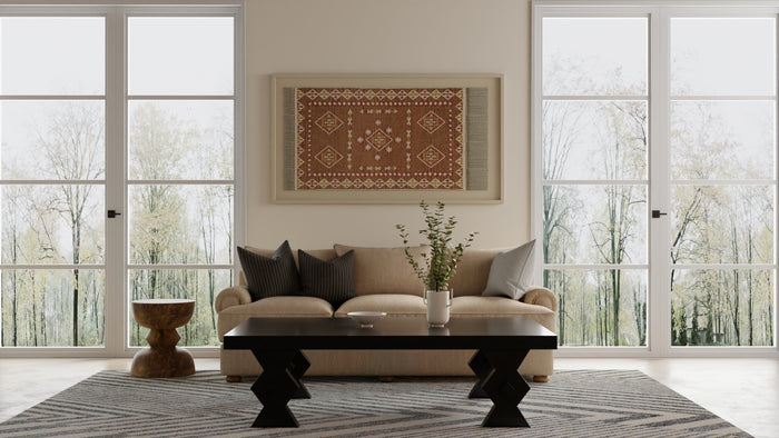 The Rug Corner Feizy Wallace Modern Geometric - Gray/Ivory