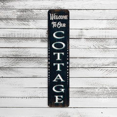 Welcome to our Cottage Sign
