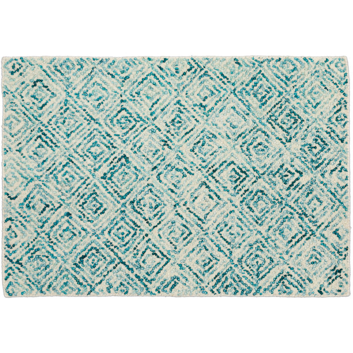 The Rug Corner Dalyn Zoe ZZ1 Teal  Zoe ZZ1 Teal