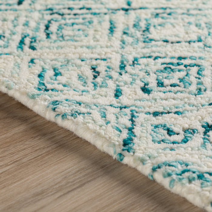 The Rug Corner Dalyn Zoe ZZ1 Teal  Zoe ZZ1 Teal