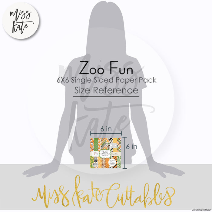 Zoo Fun - 6X6 Paper Pack (Ss)