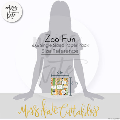Zoo Fun - 6X6 Paper Pack (Ss)